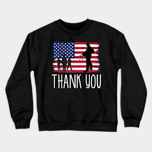 Veterans day thank you for your service Crewneck Sweatshirt